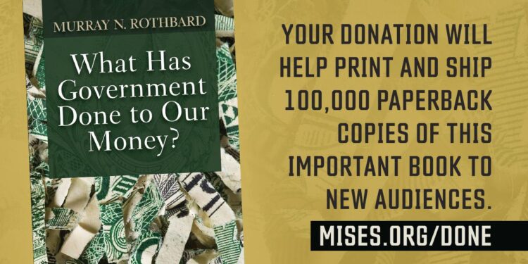 Help Us Get What Has Government Done to Our Money? into the Hands of Students!