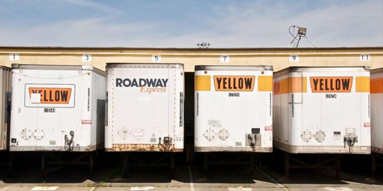 Yellow Trucking Goes Bankrupt, Thanks in Part to Onerous Labor Laws