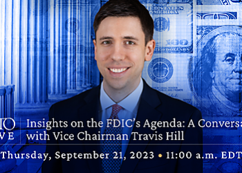 FDIC Vice Chairman Travis Hill to Visit Cato on Thursday