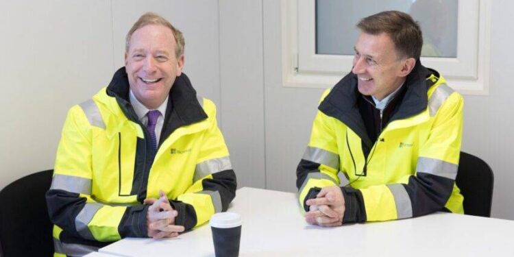 Microsoft’s new £2.5bn data centres are ‘turning point’ for AI in Britain