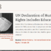 Universal Declaration of Human Rights: Enshrines Education Choice to Defend Freedom