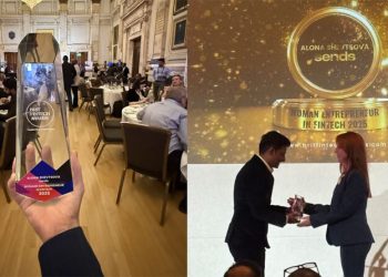 Alona Shevtsova honoured as Woman Entrepreneur in fintech 2025 at Brit Fintech Awards